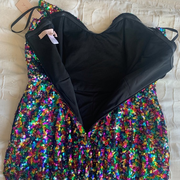 Hutch Sequin Lola Romper with Bow - Picture 9 of 12